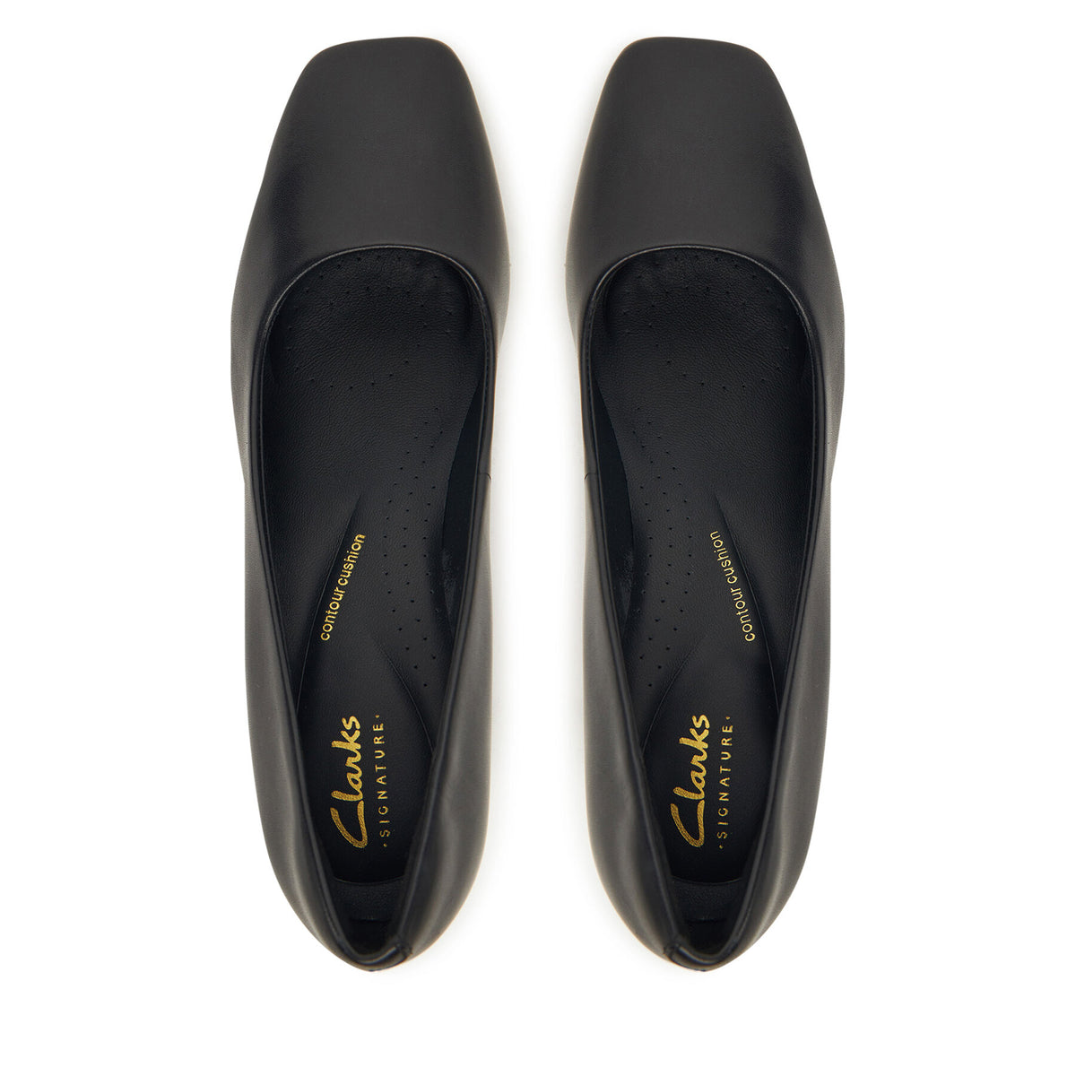 Clarks Обувки на ток Fernie Court 26183032 Черен