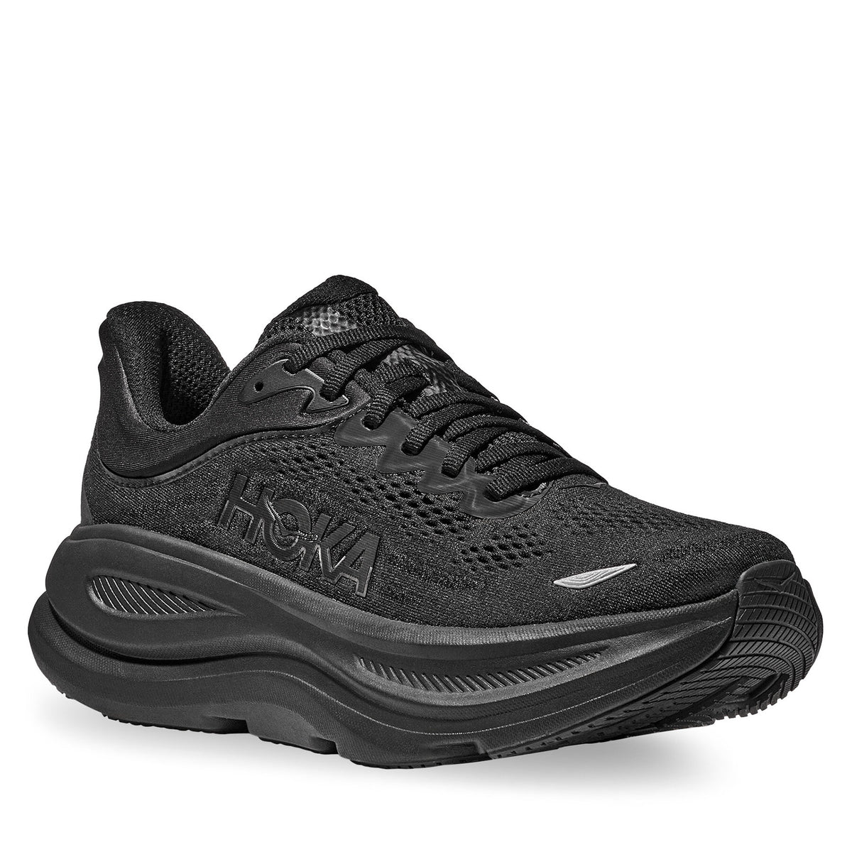 Hoka Маратонки за бягане Bondi 9 Wide Черен