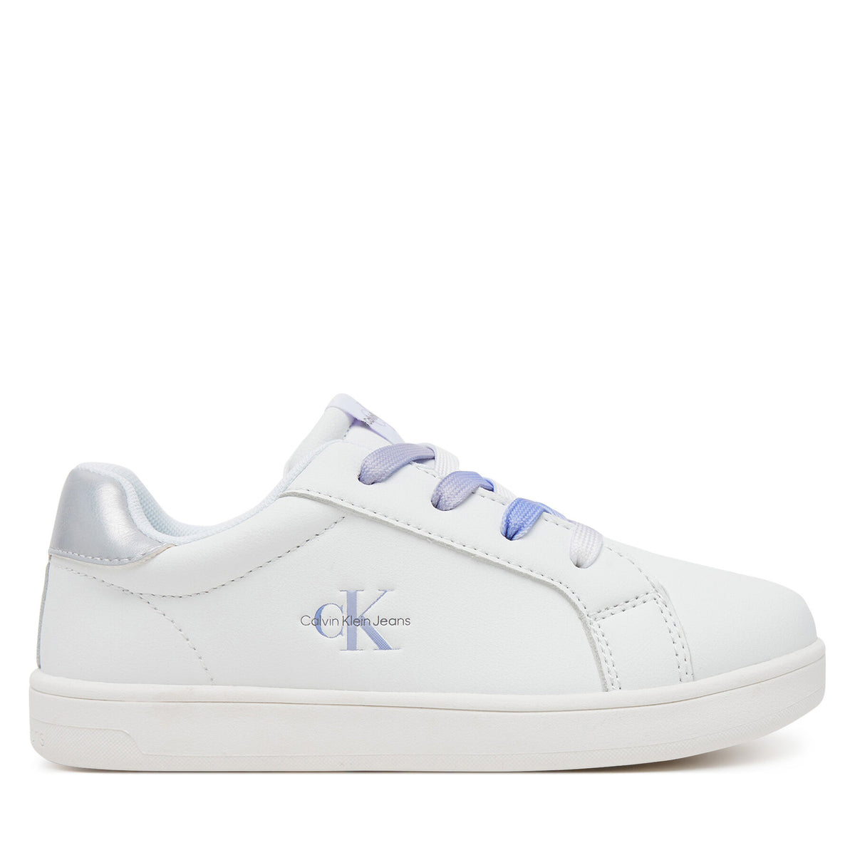 Calvin Klein Jeans Сникърси Low Cut Lece-UP V1A9-82009-1355X S Бял