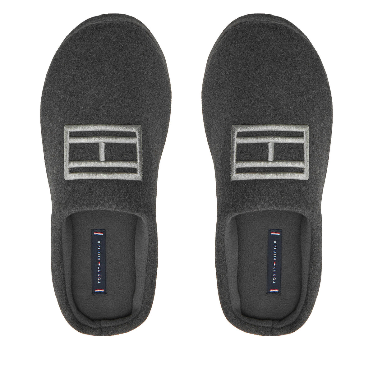 Tommy Hilfiger Пантофи Flag Warm Felt House Shoe FM0FM05227 Тъмносин