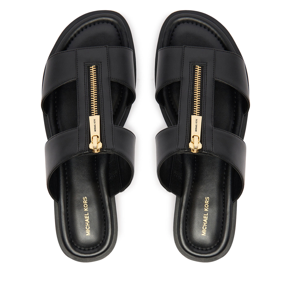 MICHAEL Michael Kors Чехли Berkley Flat 40S6BRFS1L Черен