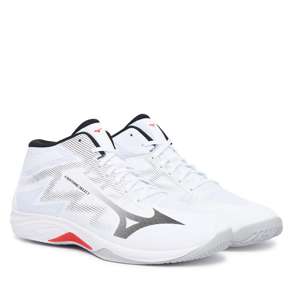 Mizuno Обувки за зала Lightning Select Mid V1GA2675 Бял