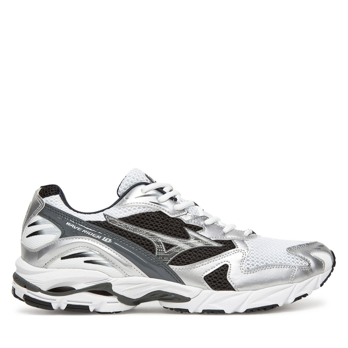 Mizuno Сникърси Wave Rider 10 D1GA2104 Сребрист