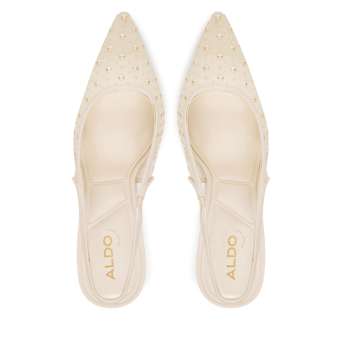 Aldo Сандали Pearlescent 13967481 Бял