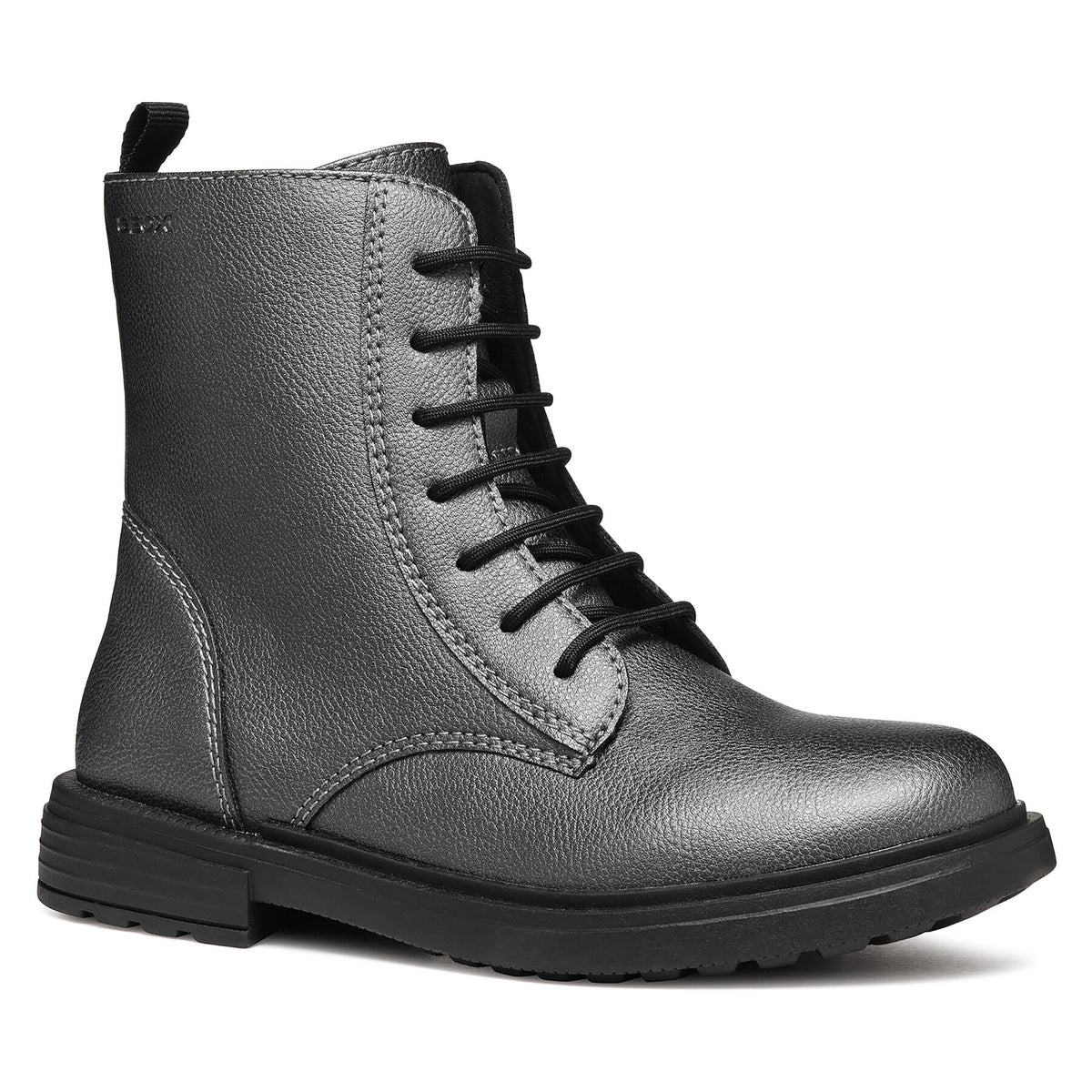 Geox Ботуши Jr Eclair J049QD 000BC C1357 S Сив
