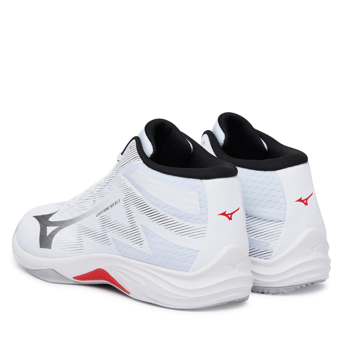 Mizuno Обувки за зала Lightning Select Mid V1GA2675 Бял