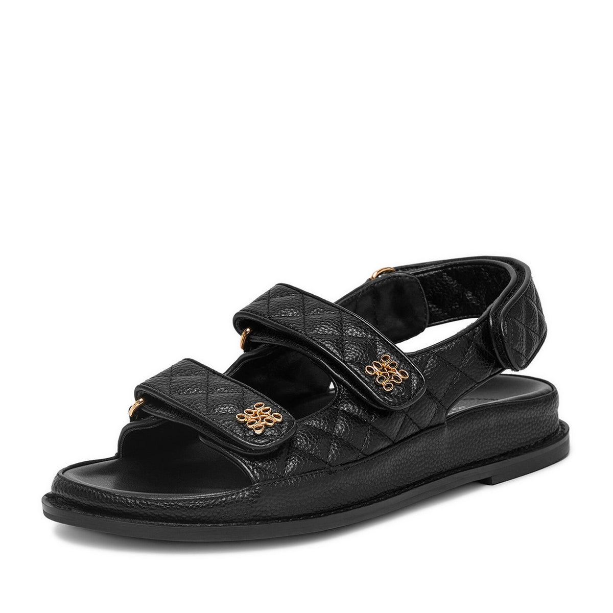 Nine West Сандали V1557-703-1 Черен