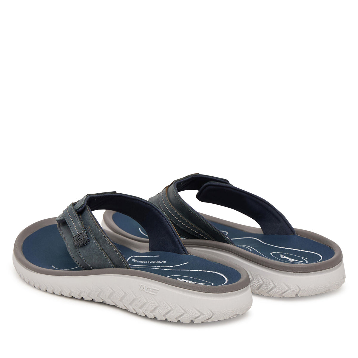 Clarks Джапанки Wesley Sun 26181916 Тъмносин