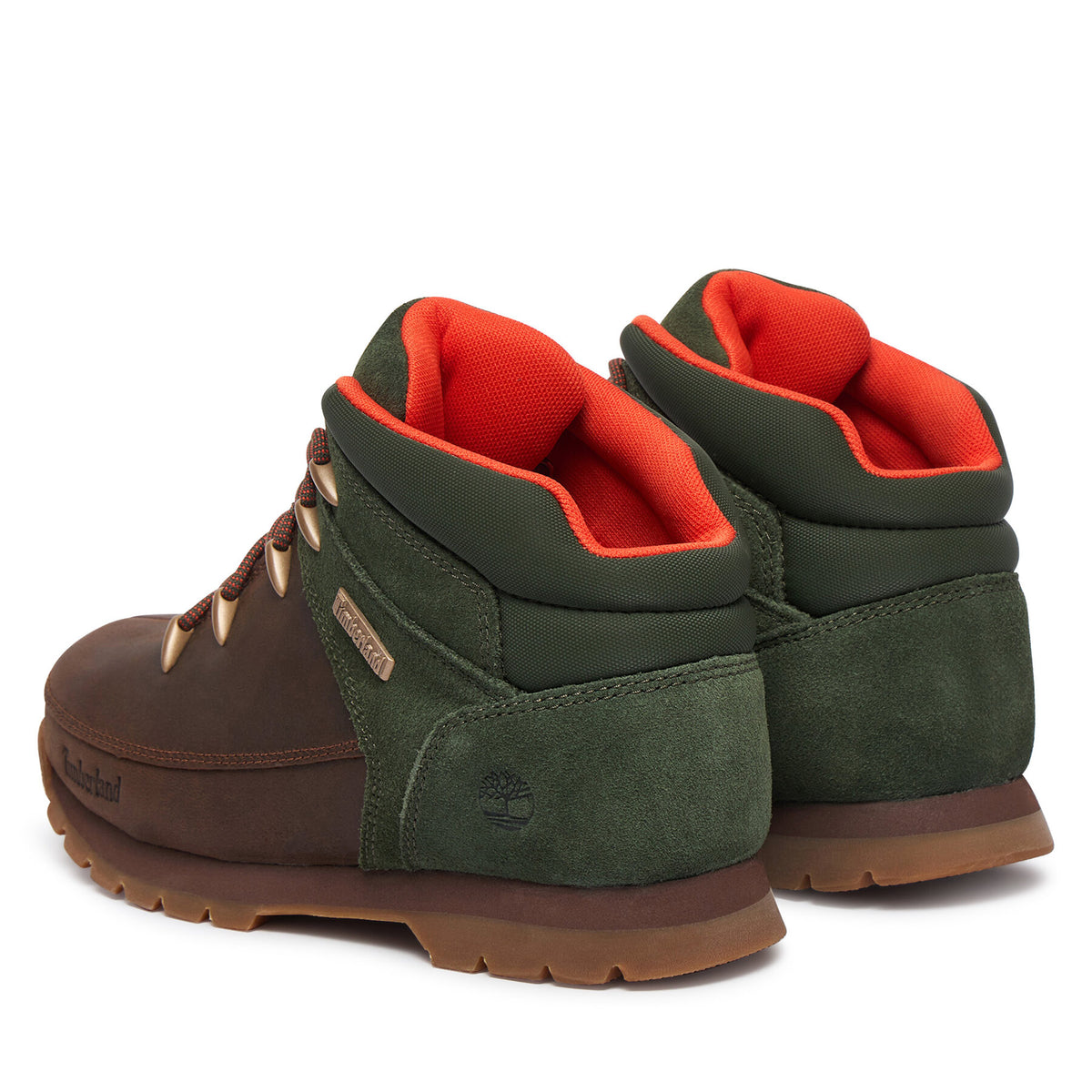 Timberland Туристически oбувки Euro Sprint Mid Lace Boot TB0A5QZKAFK1 Кафяв