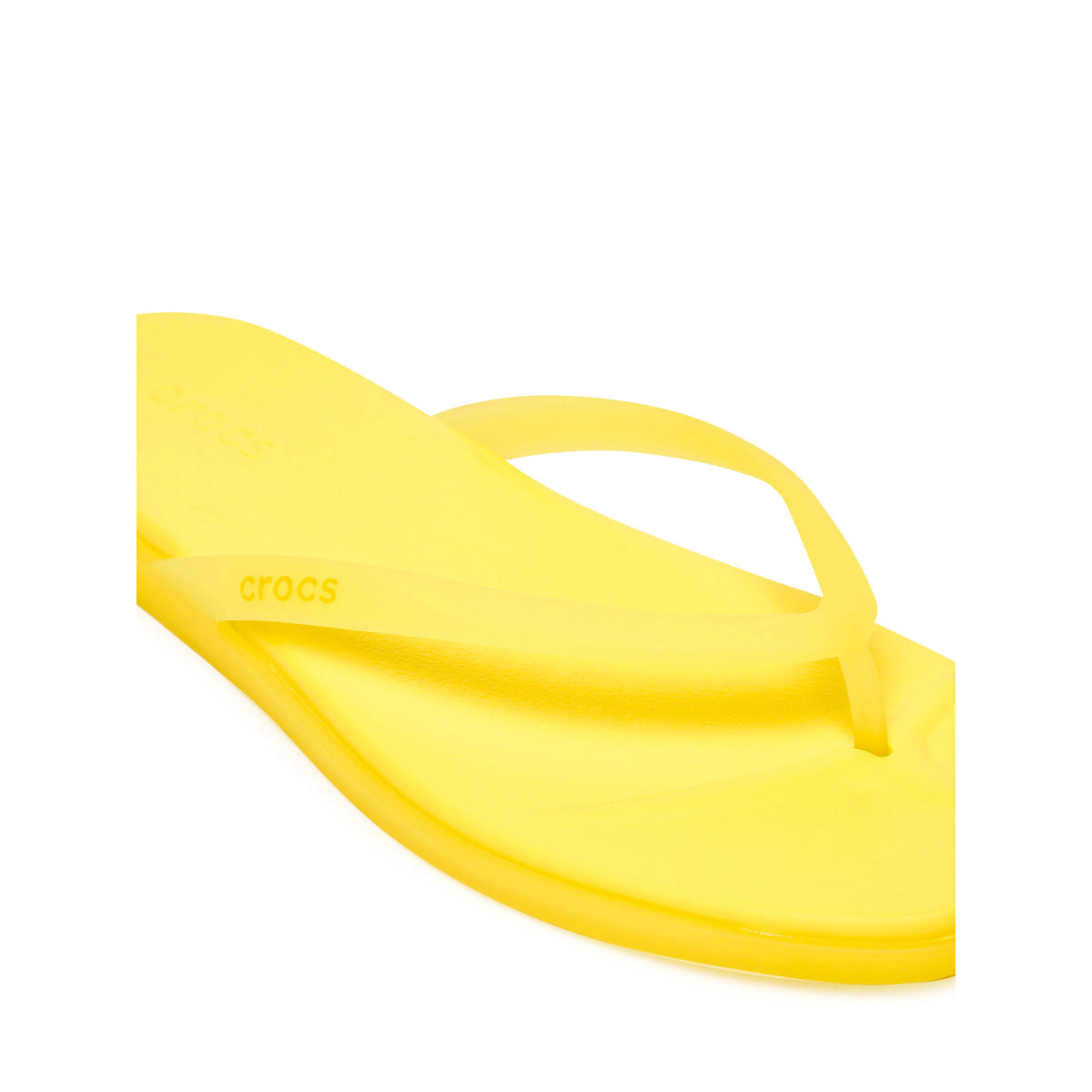 Crocs Джапанки Miami Frosted Flip 211474 Жълт
