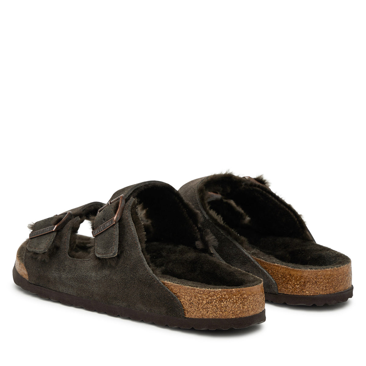 Birkenstock Чехли Arizona Shearling 1020566 Кафяв