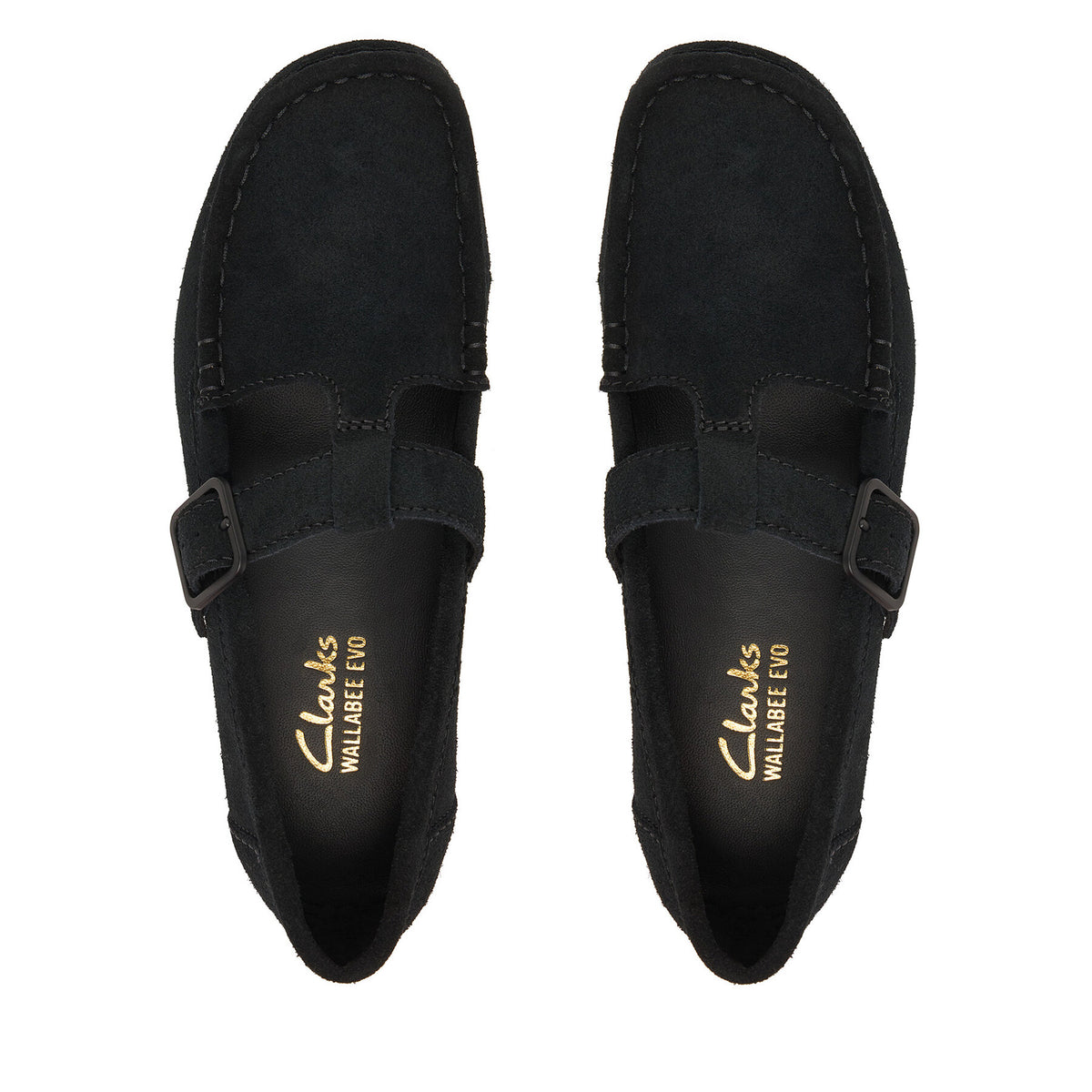Clarks Обувки WallabeeEVOBar 26183153 Черен