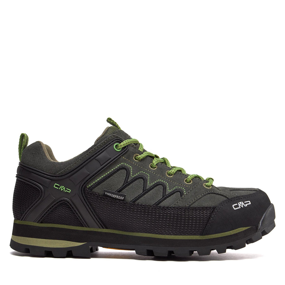 CMP Туристически Moon Low Trekking Shoe Wp 31Q4787 Тъмнозелен