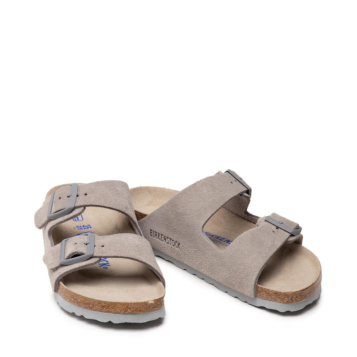 Birkenstock Чехли Arizona 1020557 Сив