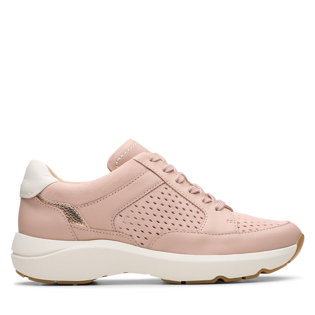 Clarks Сникърси Tivoli Walk 26181465 Розов