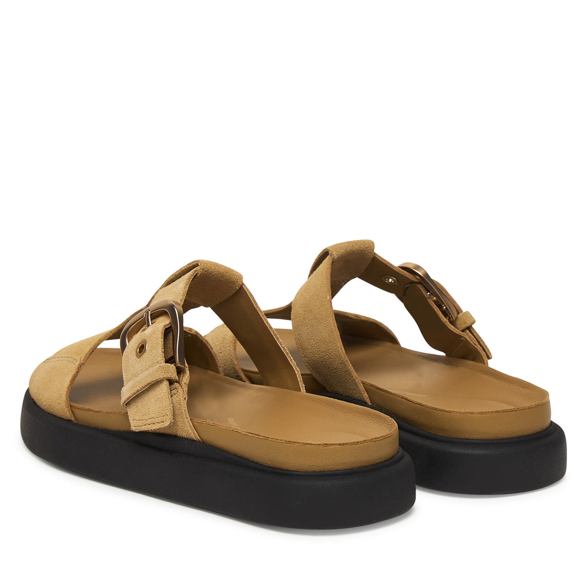 Clarks Чехли Aristella West 26185811 Кафяв