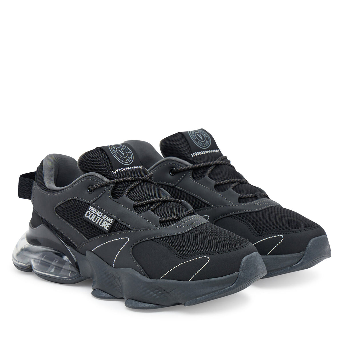 Versace Jeans Couture Сникърси 79YA3SU3 ZSC95 899 Черен