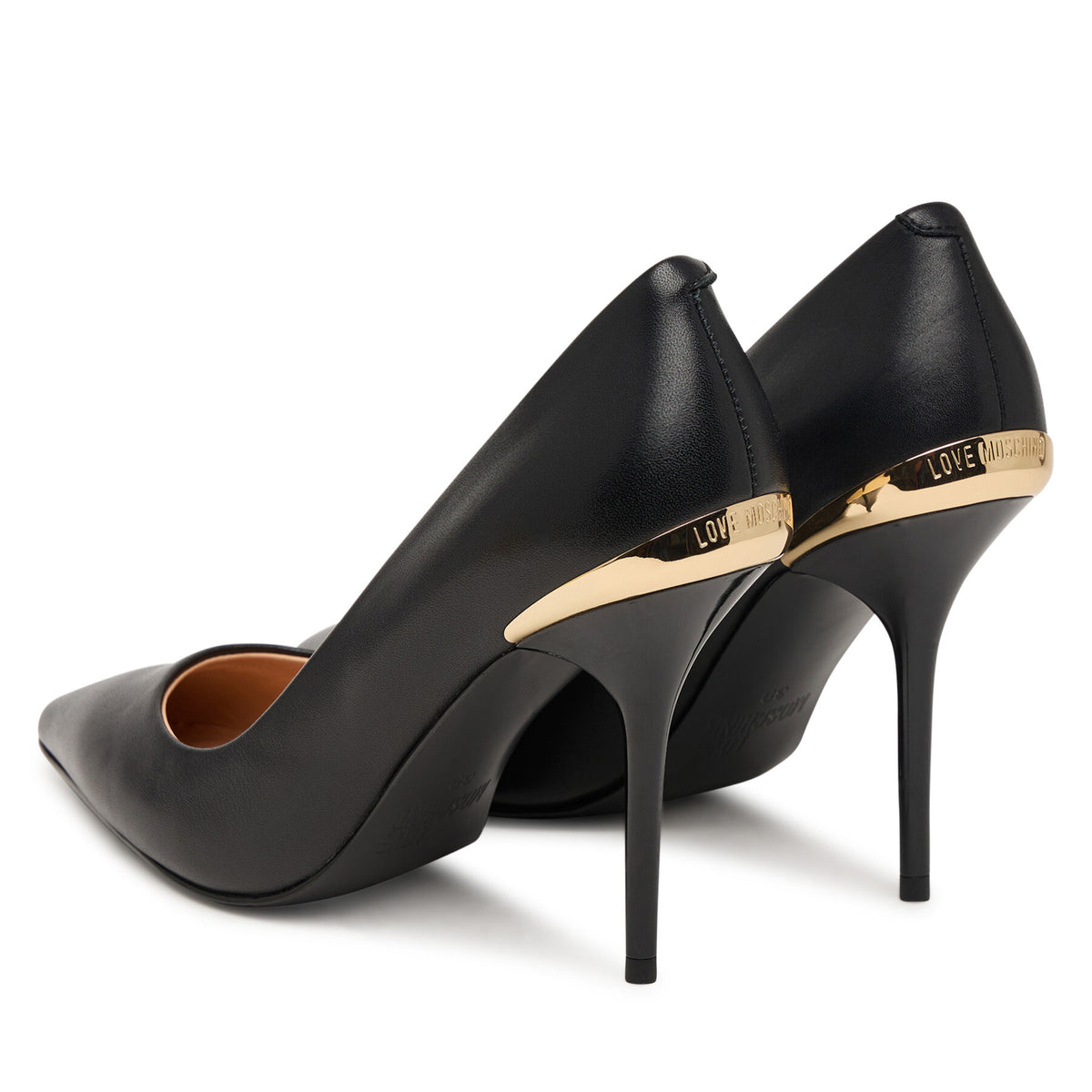 LOVE MOSCHINO Обувки на ток JA10459G1PIA0000 Черен