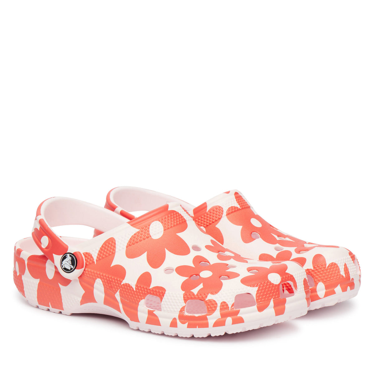 Crocs Чехли Classic Pop Petals Clog 214090 Розов
