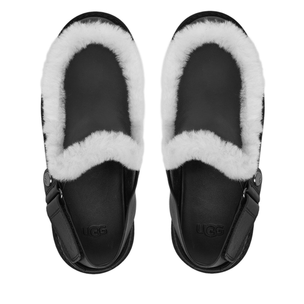 Ugg Чехли W Esmee Leather Clog 1171507 Черен