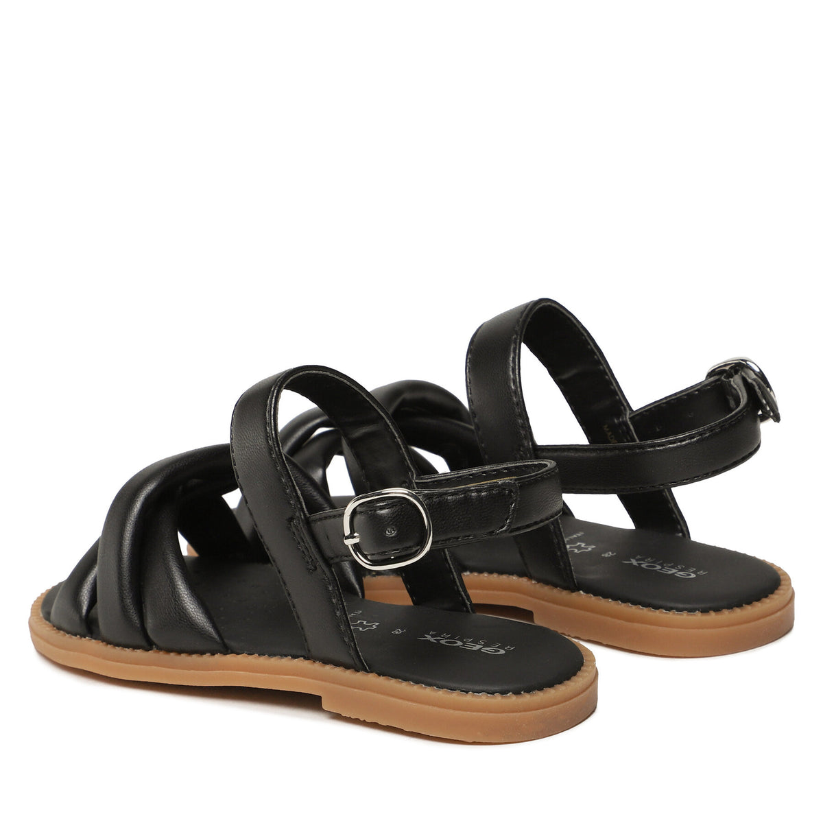 Geox Сандали J Sandal Karly Girl J3535C000KBC9999 S Черен