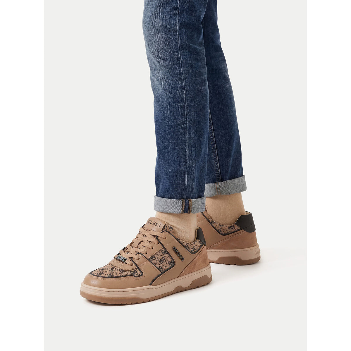 Guess Сникърси CEO-BI12-CAROL-01 Кафяв