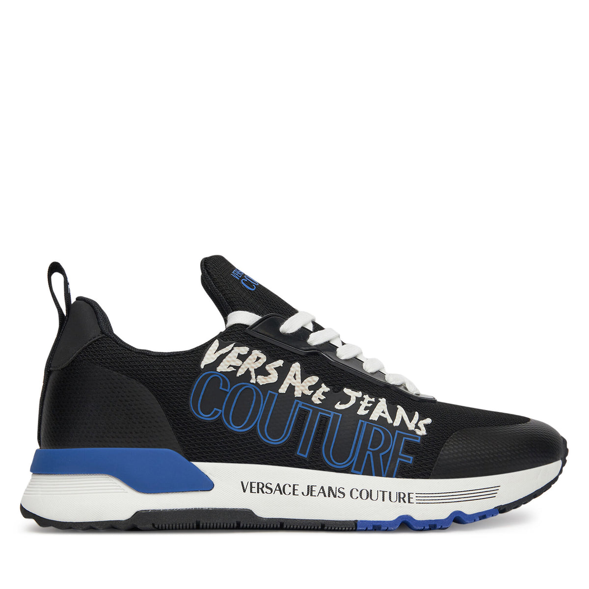 Versace Jeans Couture Сникърси 78YA3SA9 Черен