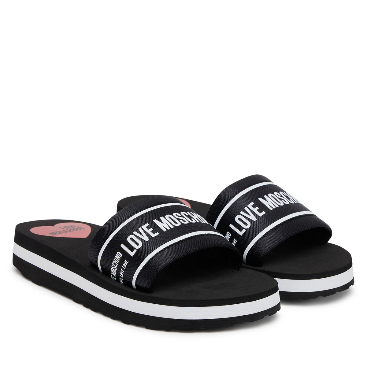 LOVE MOSCHINO Чехли JA28334G0MIX6000 Черен