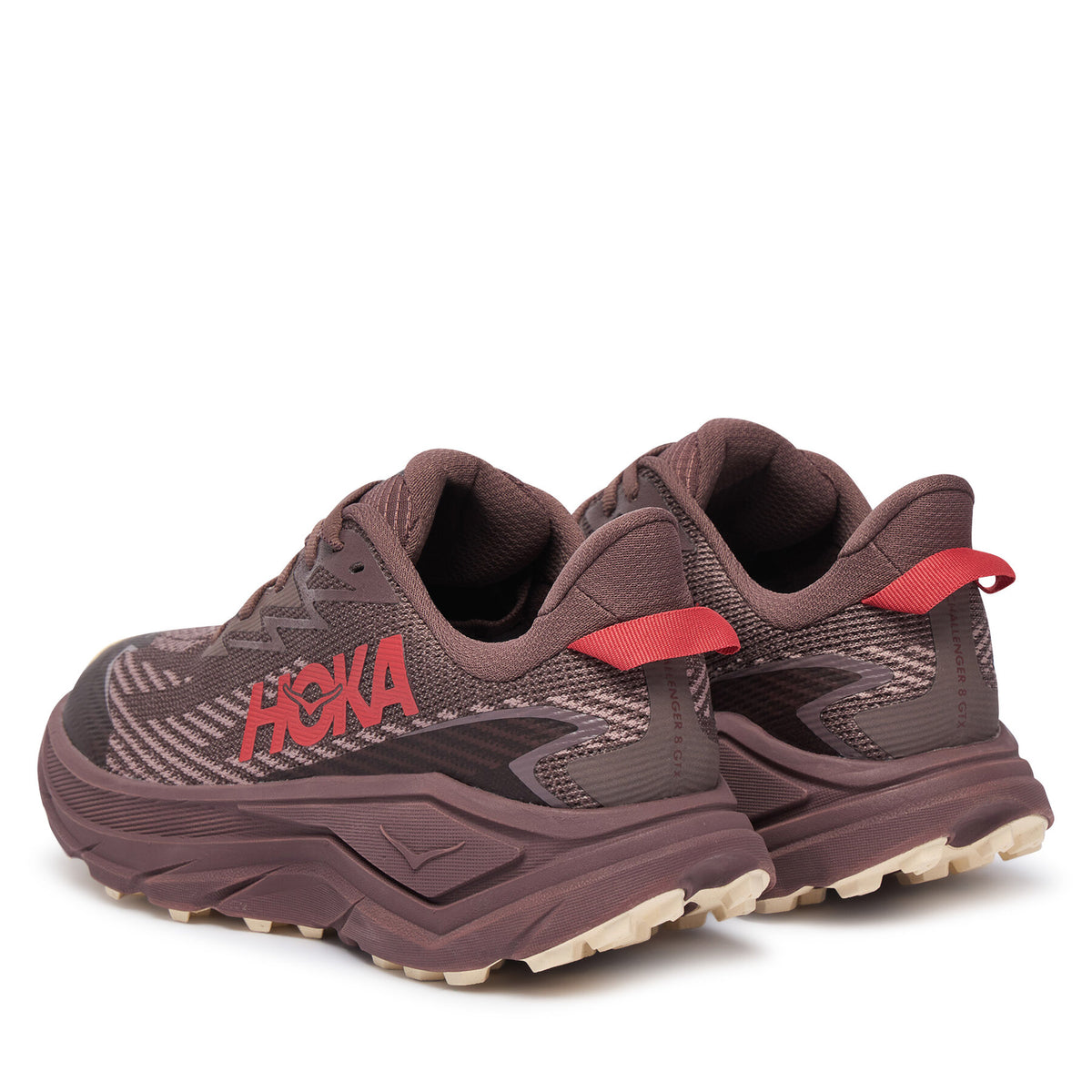 Hoka Маратонки за бягане Challenger 8 Gtx GORE-TEX 1171959 Тъмнокафяв