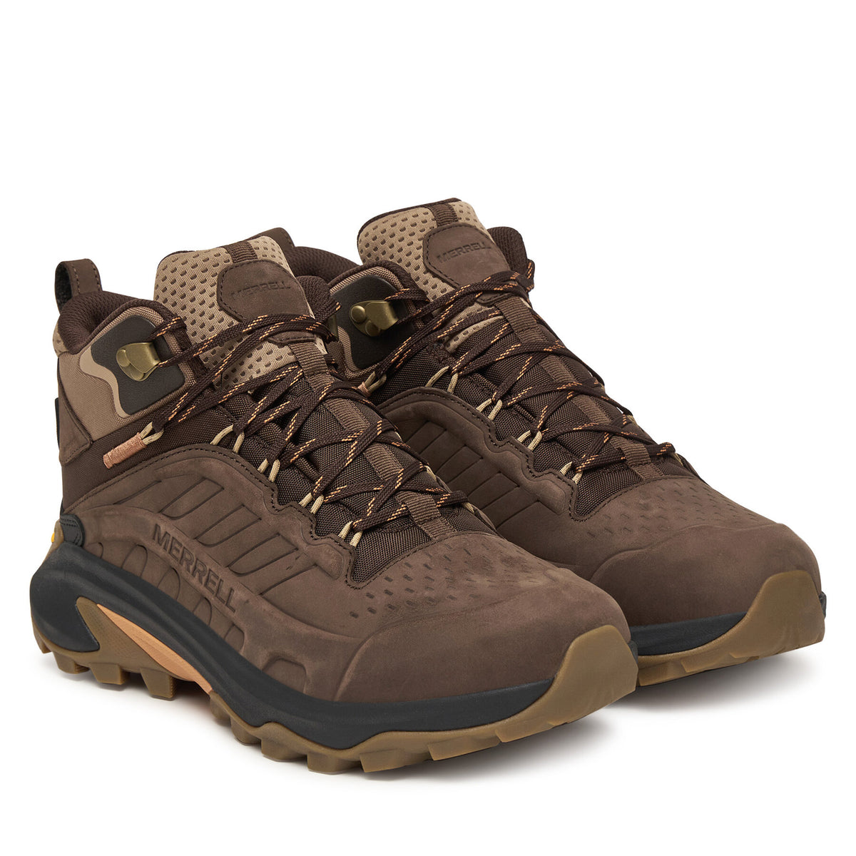 Merrell Туристически Moab Speed 2 Leather MID Waterproof J038041 Кафяв