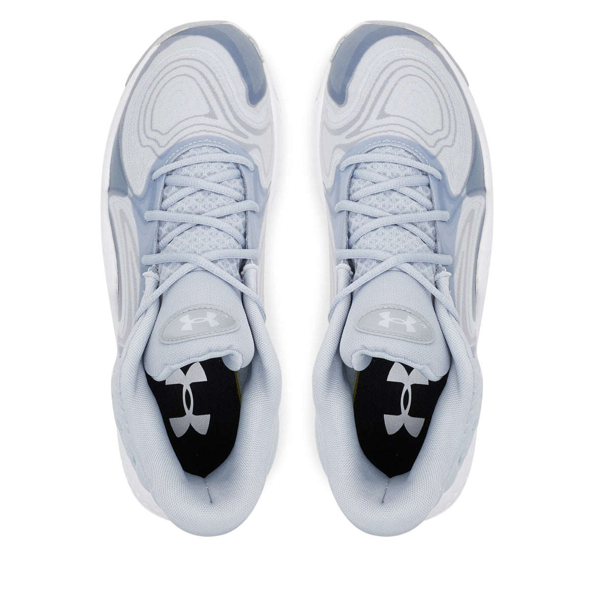 Under Armour Обувки за баскетбол UA Spawn 6 Mid 3027647 Сив