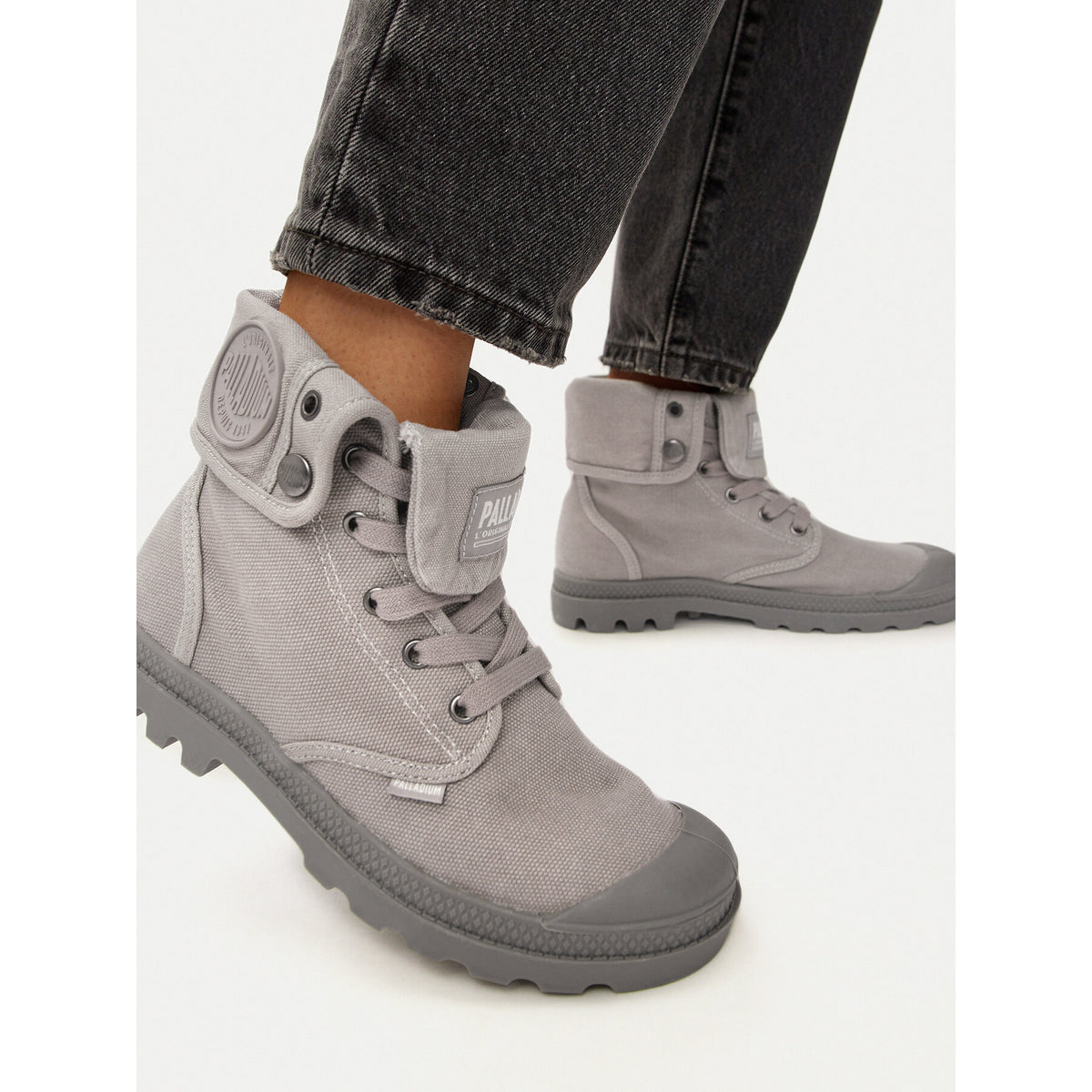 Palladium Туристически oбувки Baggy 92353-066-M Сив