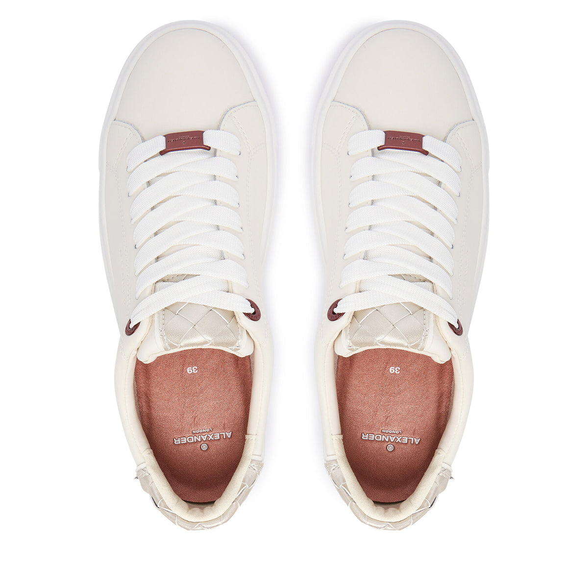 Сникърси Alexander Smith London High ALBDLHW 8411 Бял
