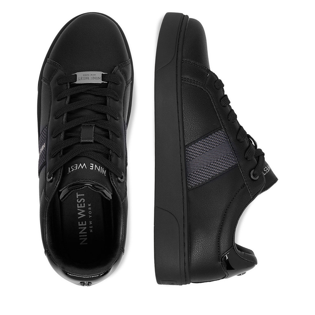 Nine West Сникърси CEO-RLY-N2603 Черен