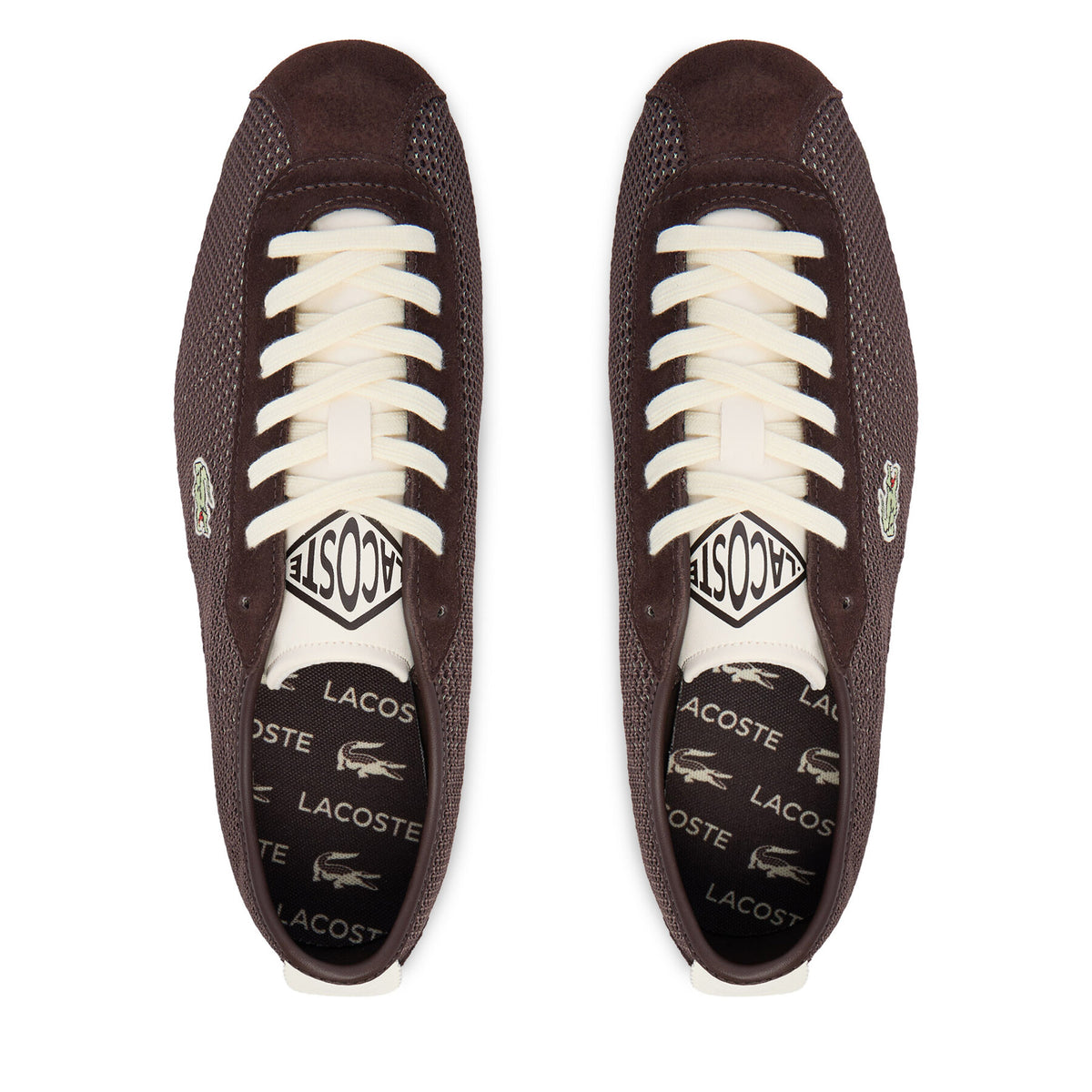 Lacoste Сникърси Club Low 51SMA0036 Кафяв