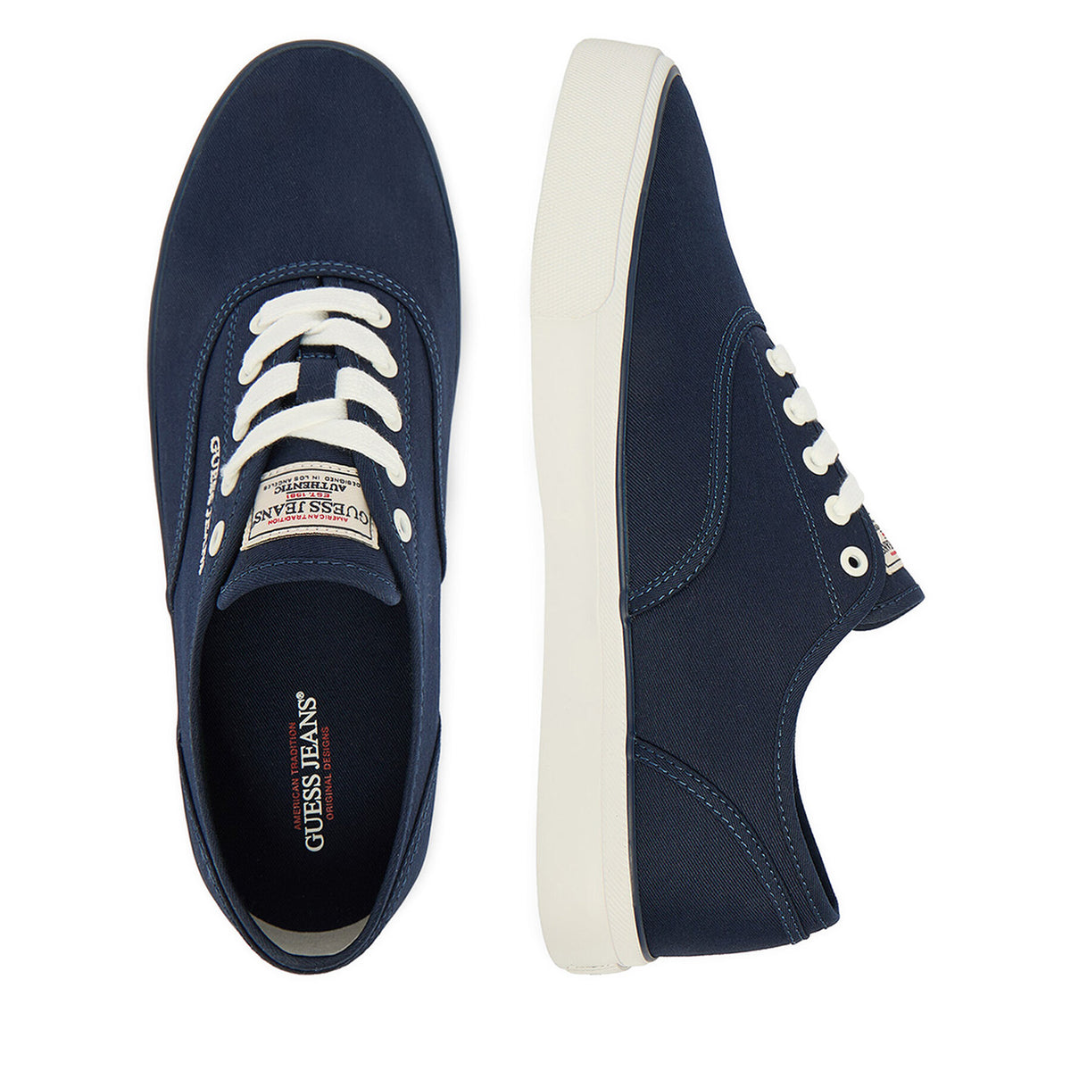 Guess Jeans Гуменки CWBEO-ROCKFORD-01 WE Тъмносин