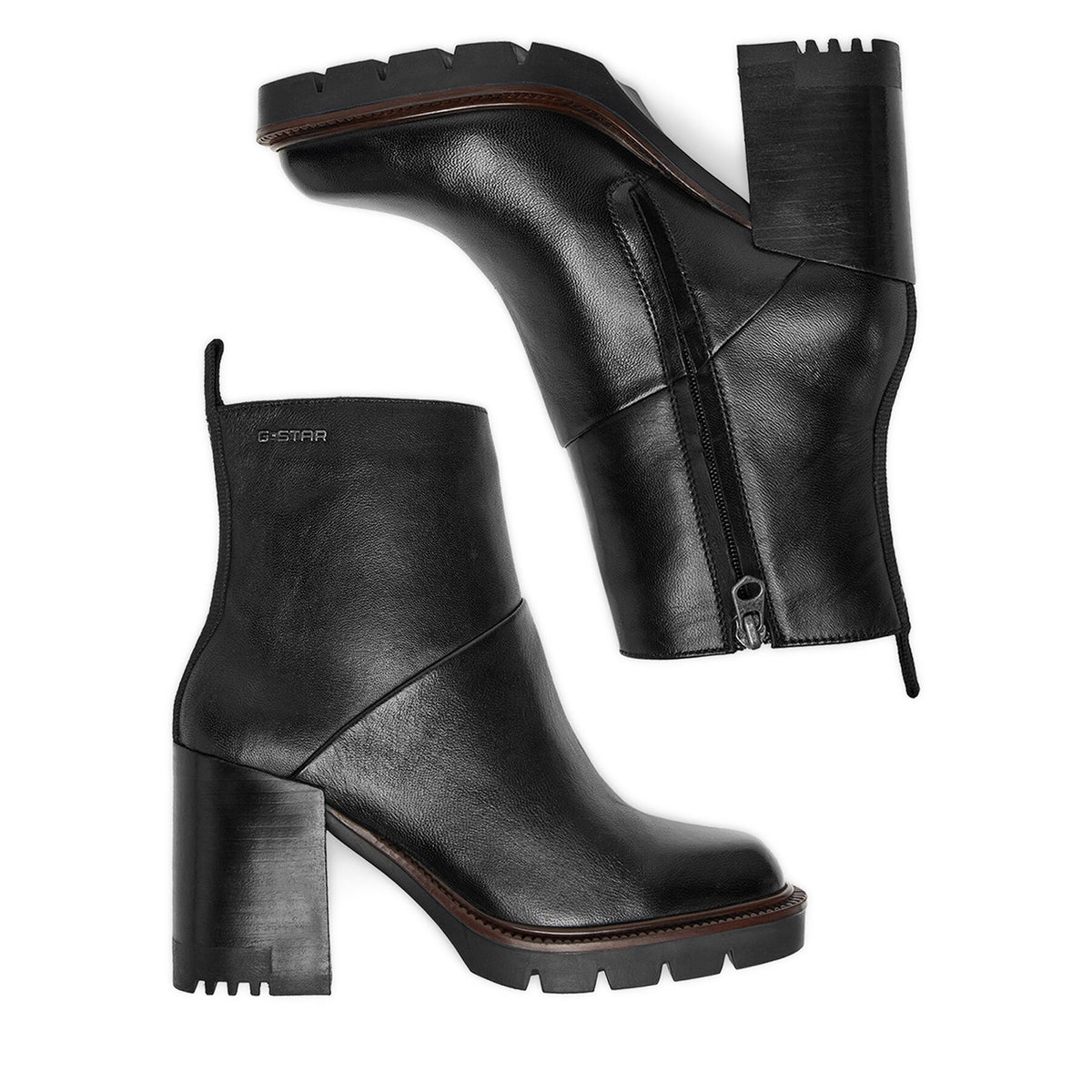 G-Star Raw Боти CEO-WI34-CLEVELAND-01 Черен