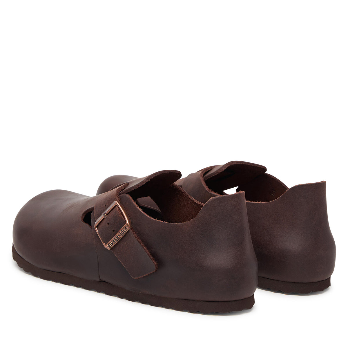 Birkenstock Обувки London 166531 Тъмнокафяв