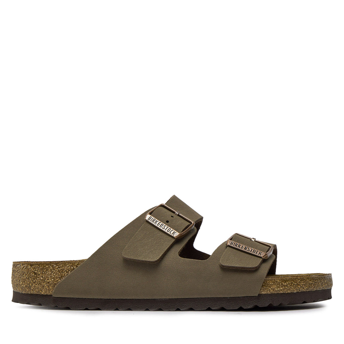 Birkenstock Чехли Arizona Birko-Flor nubuk 151181 Кафяв