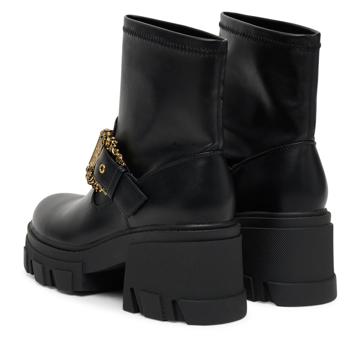 Versace Jeans Couture Боти 79VA3S80 Черен