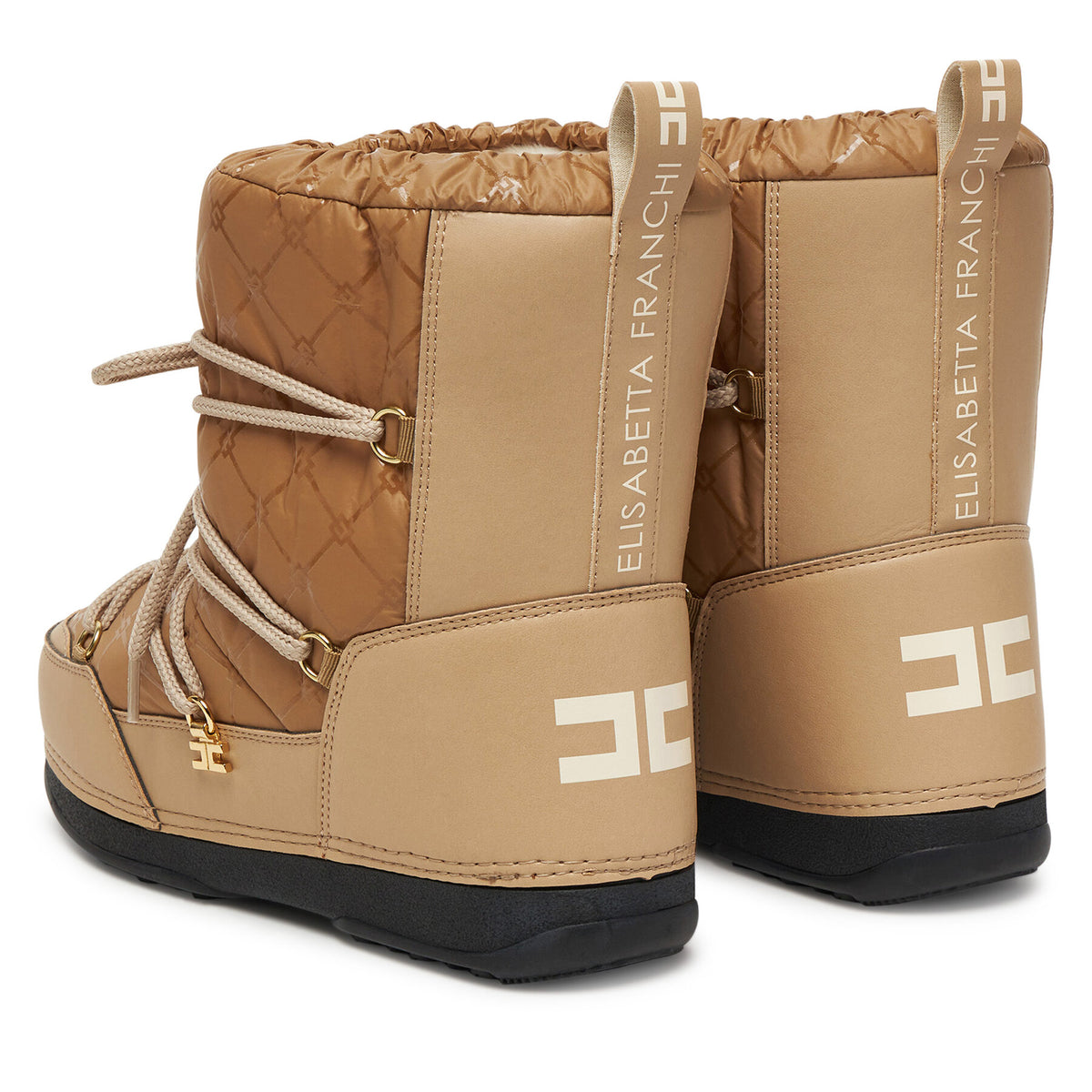 Elisabetta Franchi Апрески F4A6-E0457-1860 D Бежов