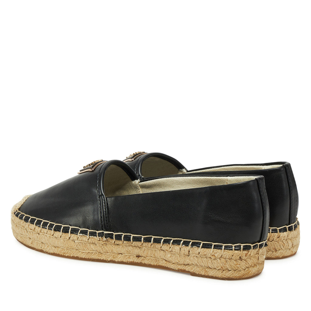 Guess Еспадрили FLJLND LEA14 Черен