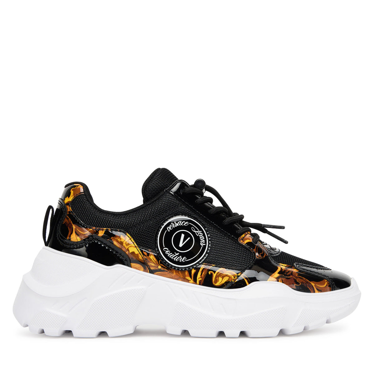 Versace Jeans Couture Сникърси 79VA3SC7 ZSC80 G89 Черен