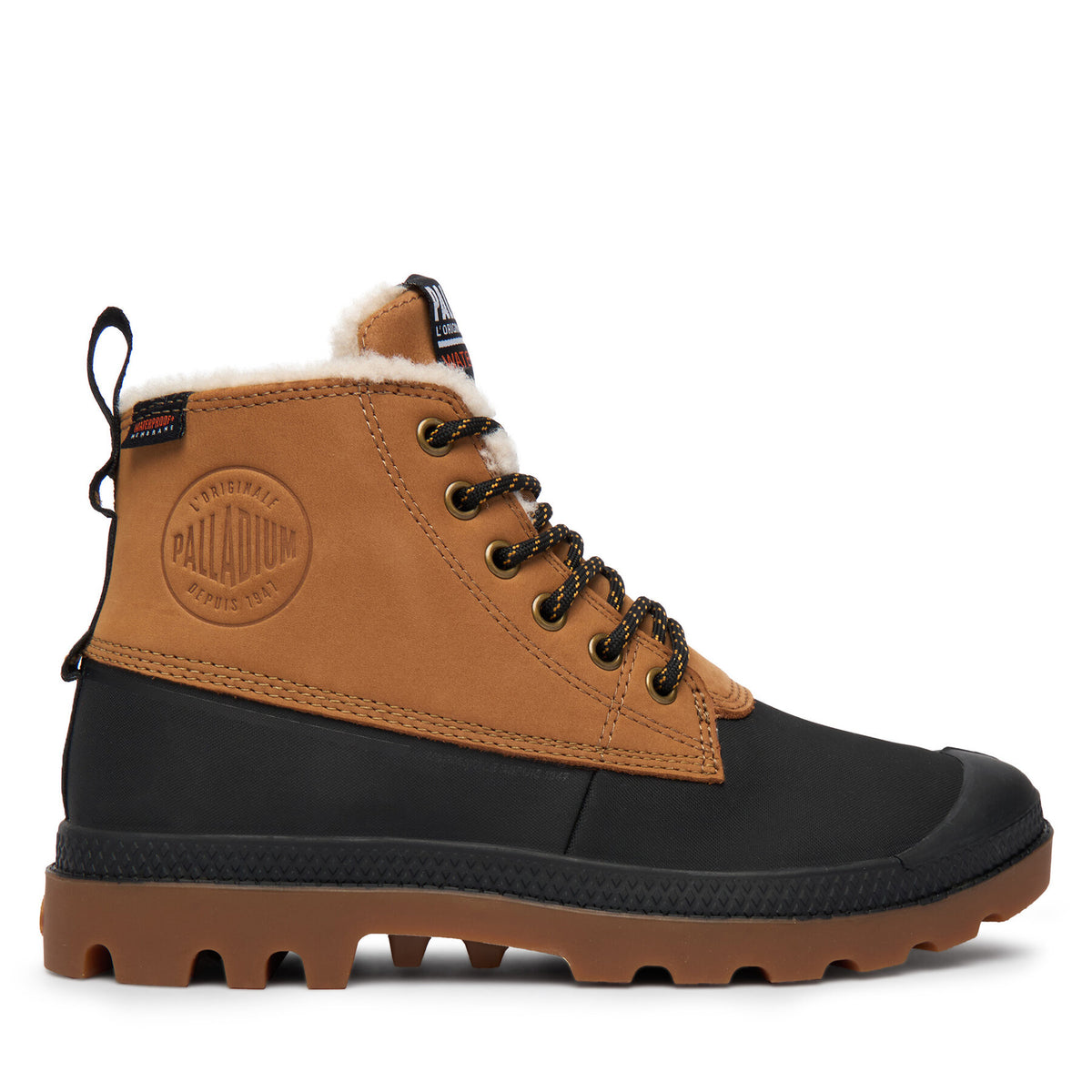 Palladium Туристически oбувки Pampa Duck Wl Wp+ 79547-254-M Кафяв