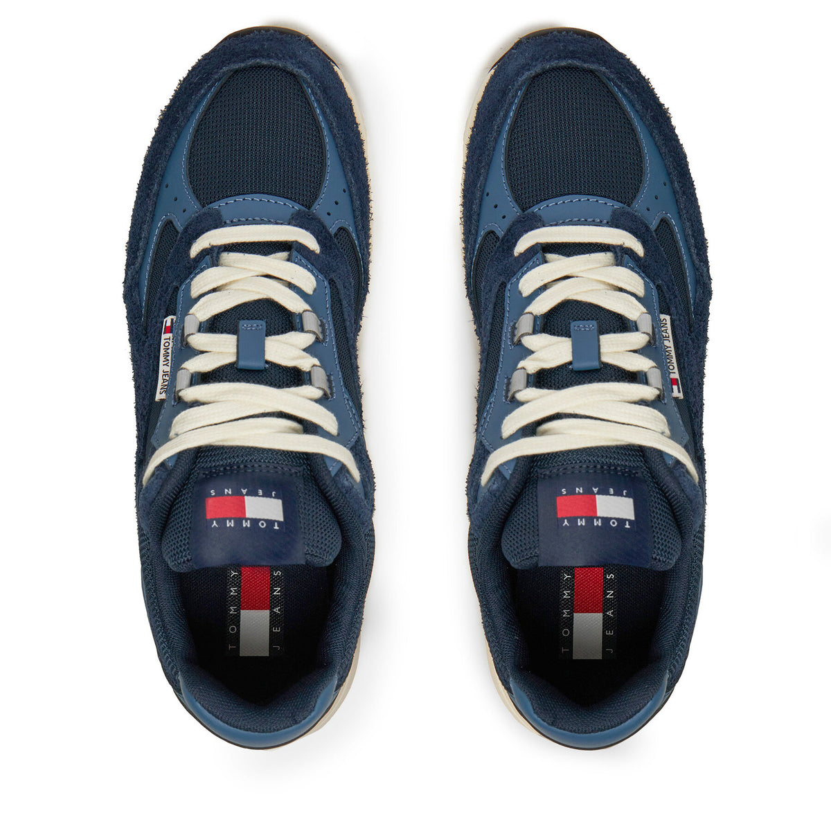 Tommy Jeans Сникърси The Coney Suede EM0EM01501 Тъмносин