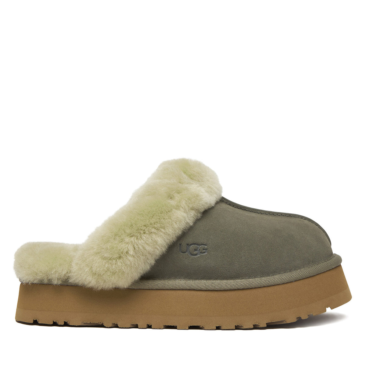 Ugg Пантофи W Disquette 1122550 Зелен