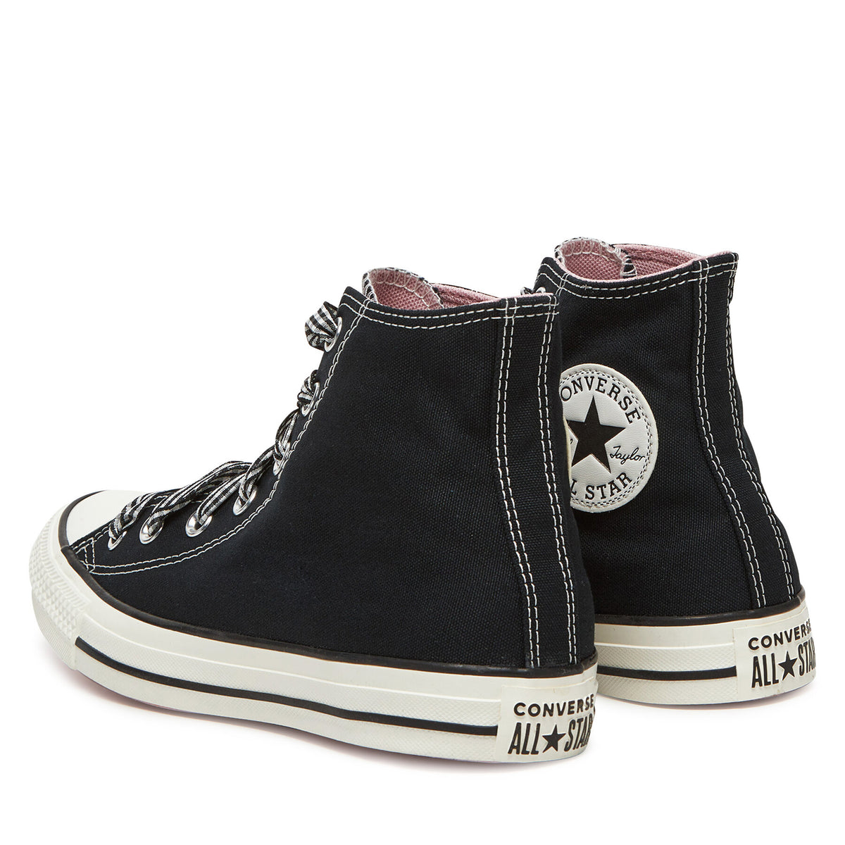 Converse Кецове Chuck Taylor All Star Gingham A13661C Черен