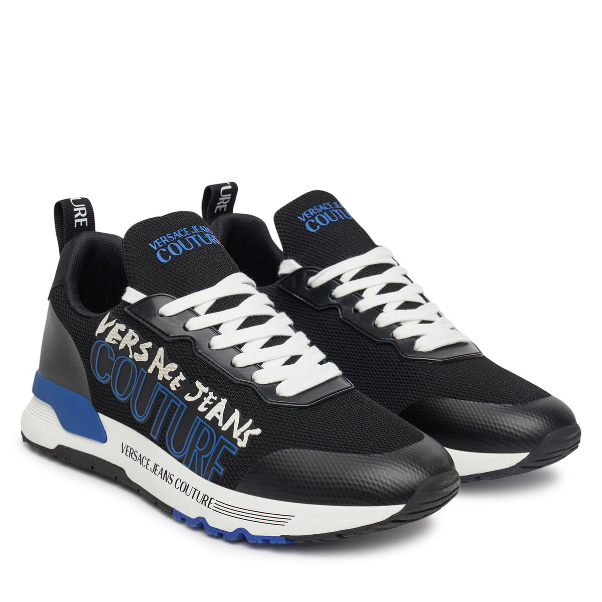 Versace Jeans Couture Сникърси 78YA3SA9 Черен