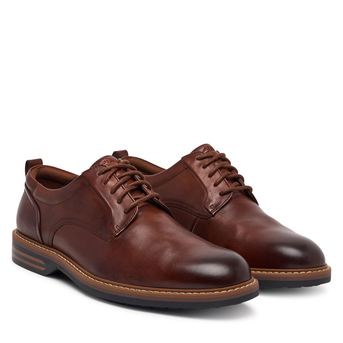 Clarks Обувки Aldwin2 Derby 26320300 Кафяв