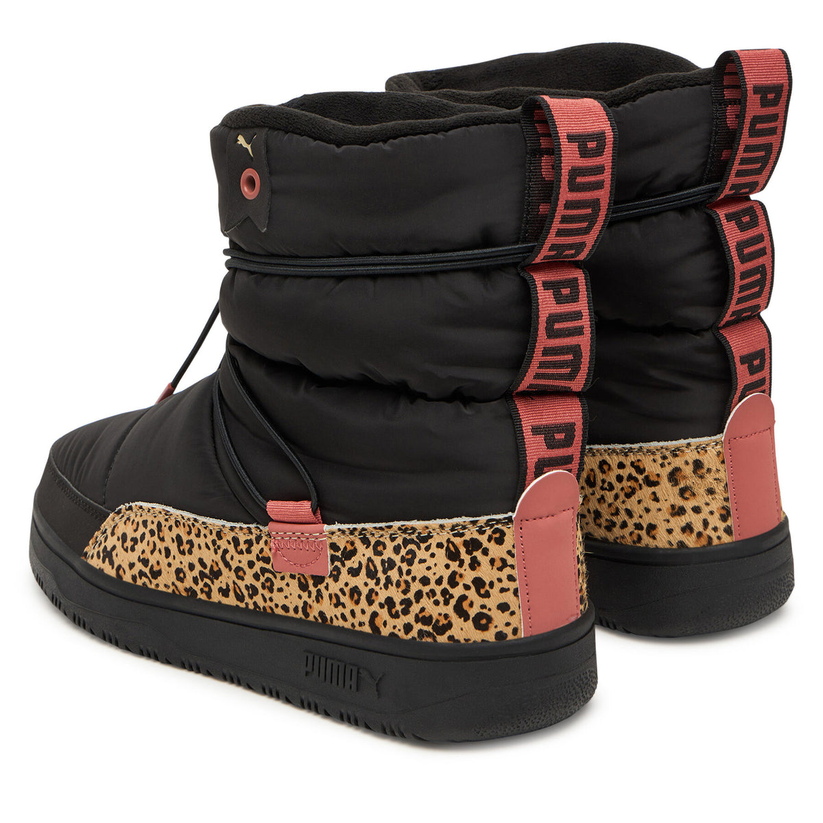 Puma Апрески Snowbae Wns Animal Flair 402654 01 Черен